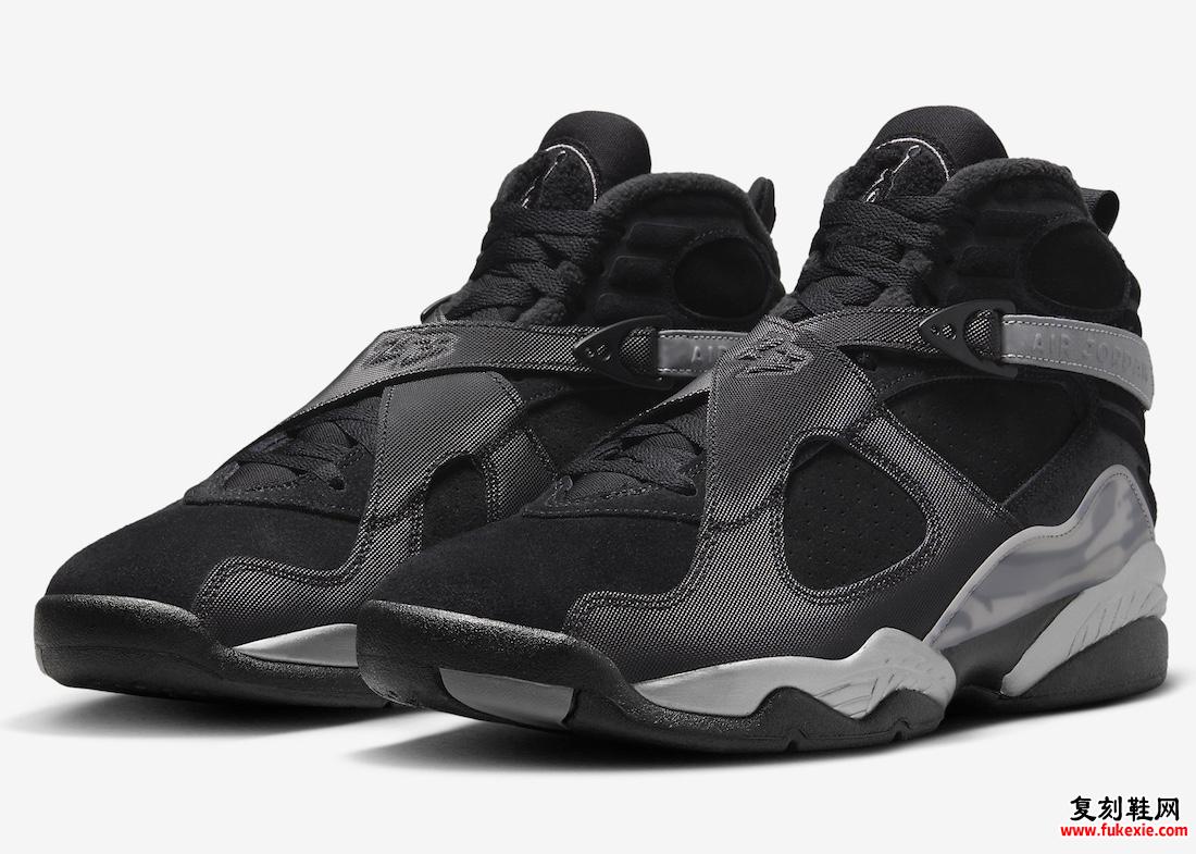 AIR JORDAN 8 WINTERIZED“GUNSMOKE”将于2023年11月发行 货号：FD1334-001