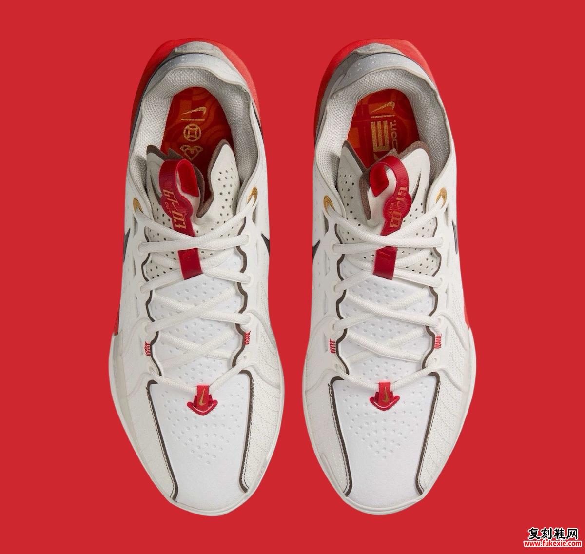 Nike GT Cut 3 “蛇年” 庆祝 2025 年农历新年 货号:HV5977-102