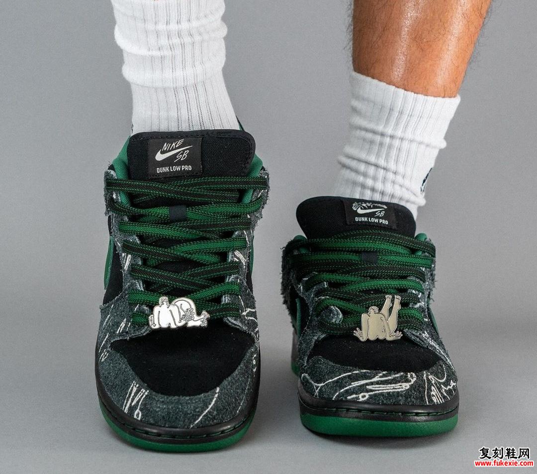 THERE SKATEBOARDS X NIKE SB DUNK LOW 2024 秋季发售 货号:HF7743-001