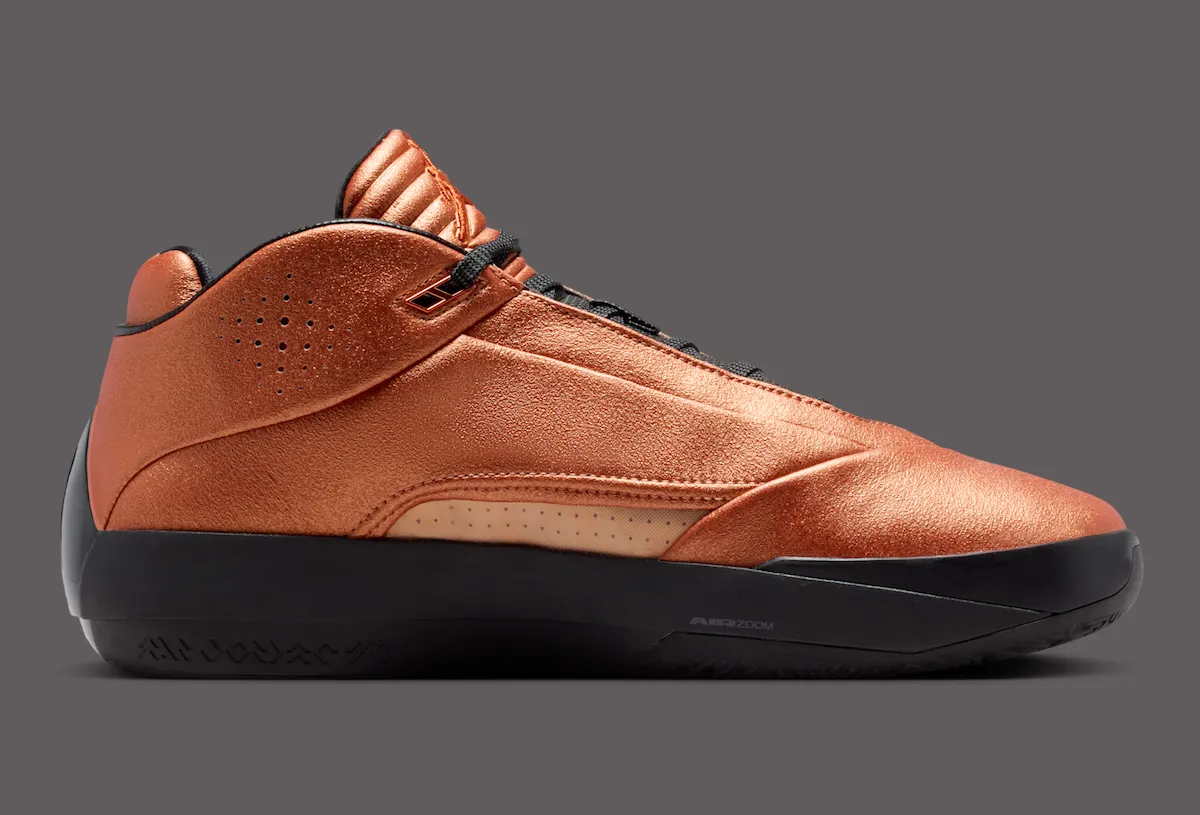 铜色流光:Air Jordan 40 ‘Metallic Copper’ 以工艺质感书写40周年纪念新篇章