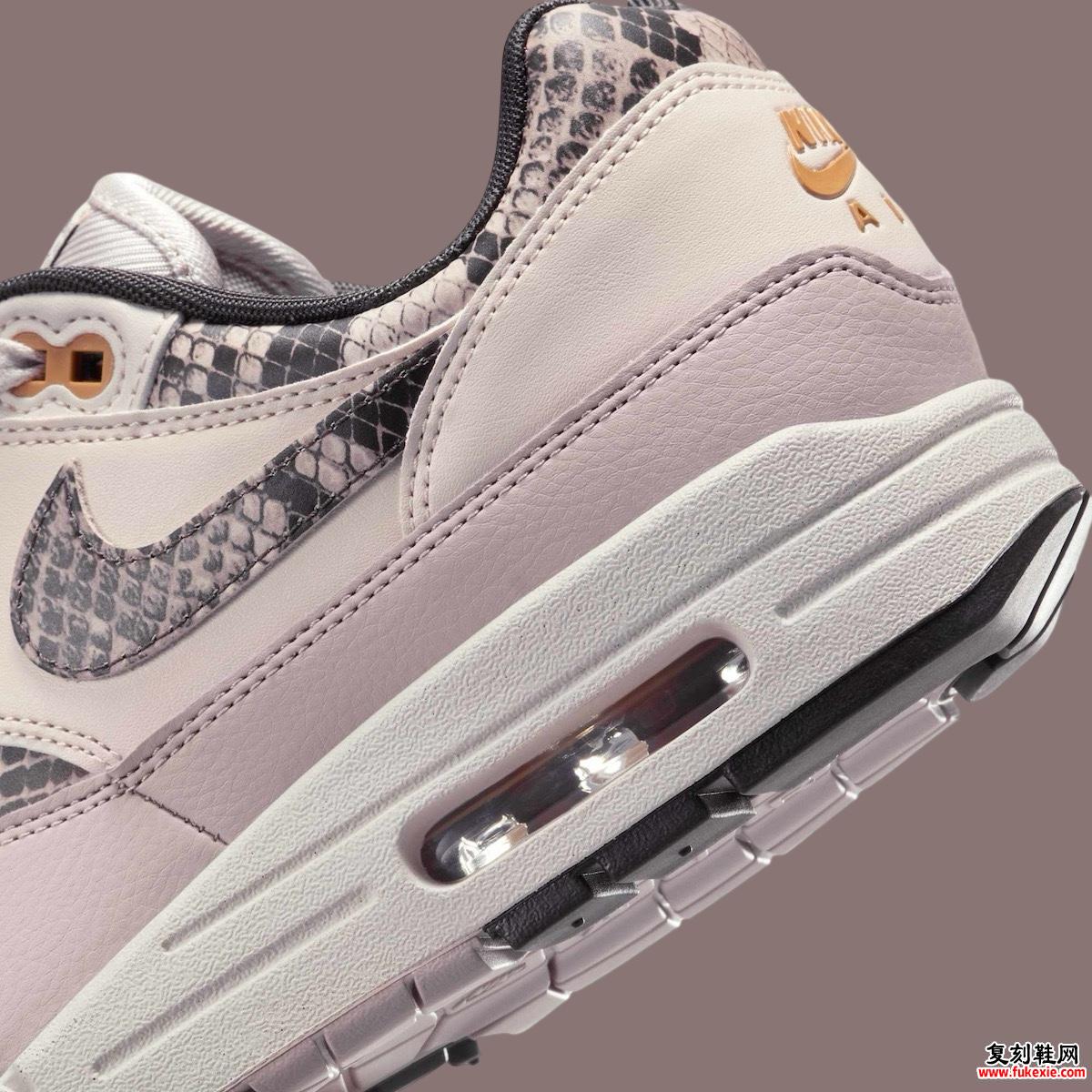 Nike Air Max 1 '87 “Snakeskin” 庆祝蛇年 货号：HF5338-100