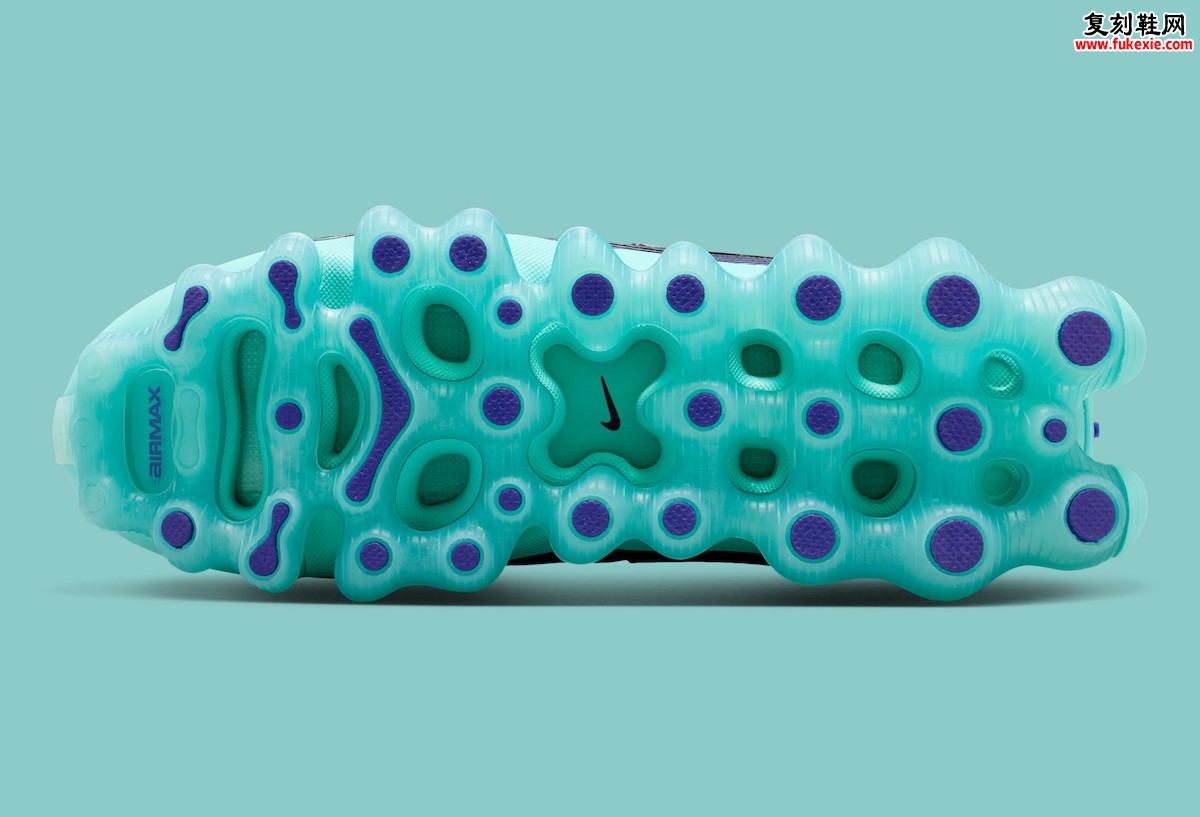 Nike Air Liquid Max “Black/Radiant Blue” 黑电光蓝流动气垫颠覆登场 2026夏季全掌可视化缓震独家深度评测插图5 Nike Air Liquid Max “Black/Radiant Blue” 黑电光蓝流动气垫颠覆登场 2026夏季全掌可视化缓震独家深度评测