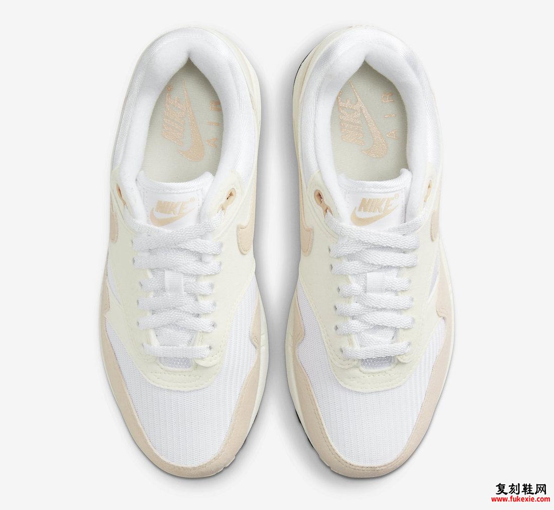 NIKE AIR MAX 1 “PALE IVORY”官方照片释出 货号：DZ2628-101