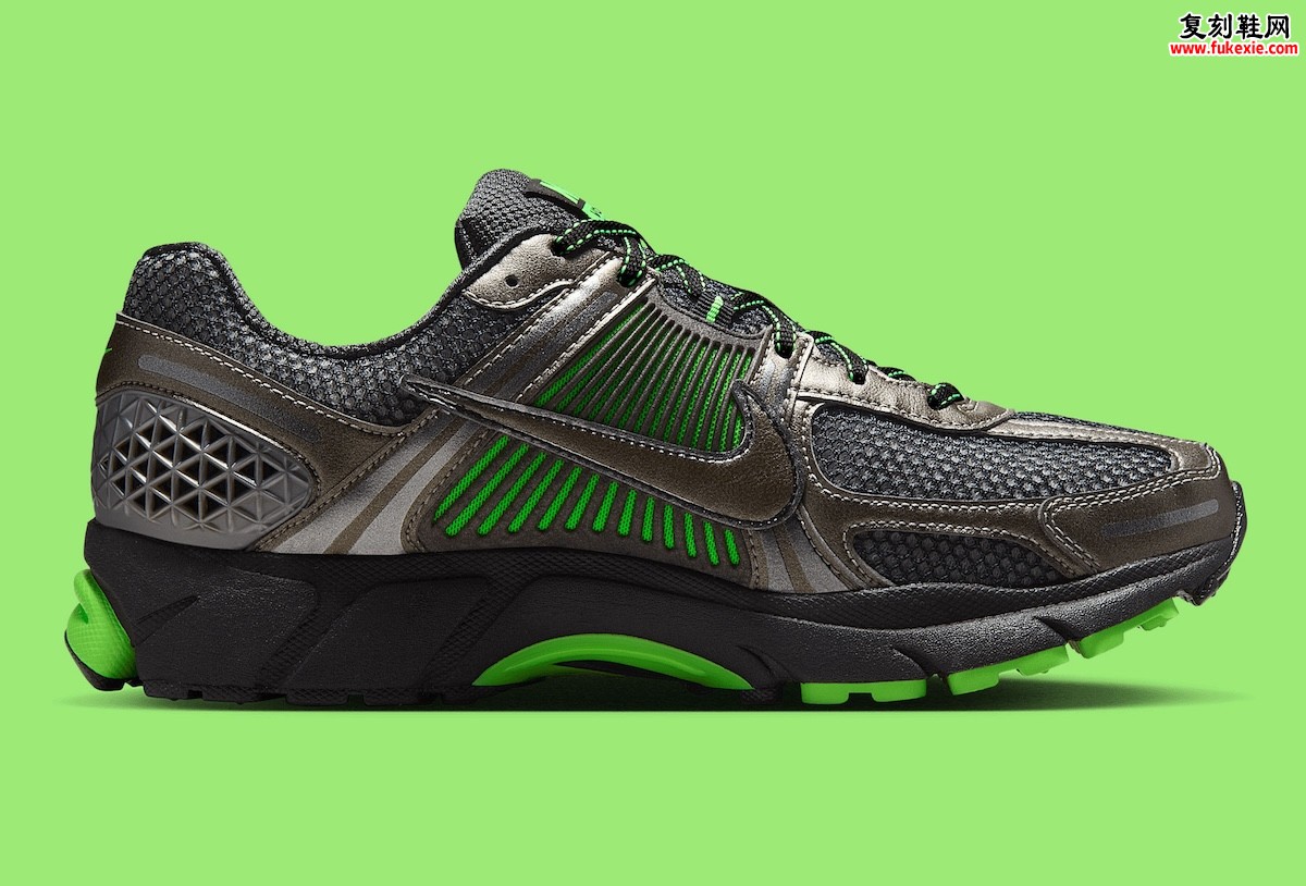 Nike Zoom Vomero 5 “Metallic Pewter/Green Strike”“金属石墨绿闪”10月29日登场