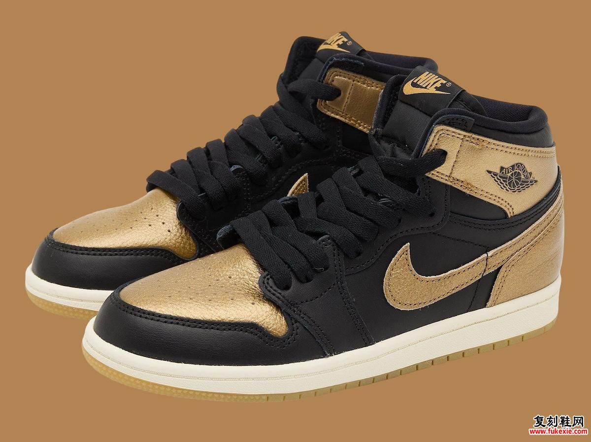 AIR JORDAN 1 HIGH OG“金属金”将于 2024 年 8 月发布 货号：DZ5485-071