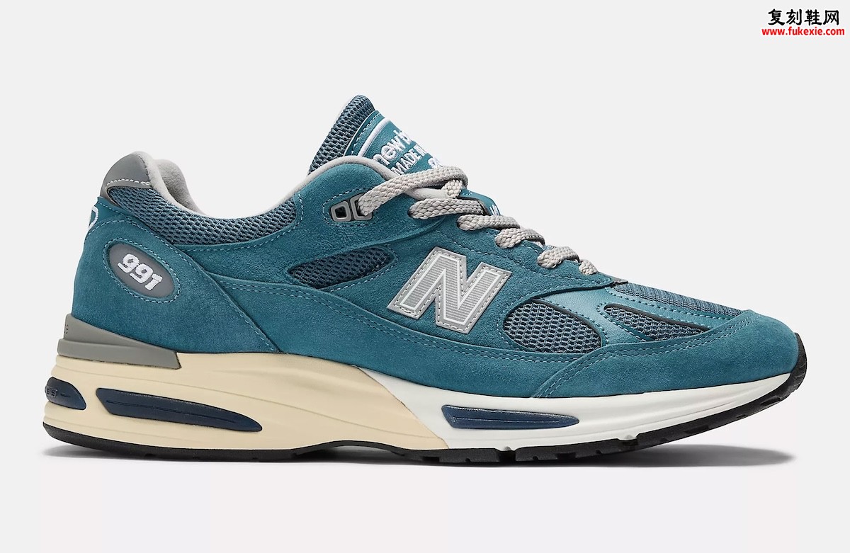 New Balance 991v2 “Tapestry” “织锦蓝”11月6日登场，英产工艺与奢华质感的完美融合