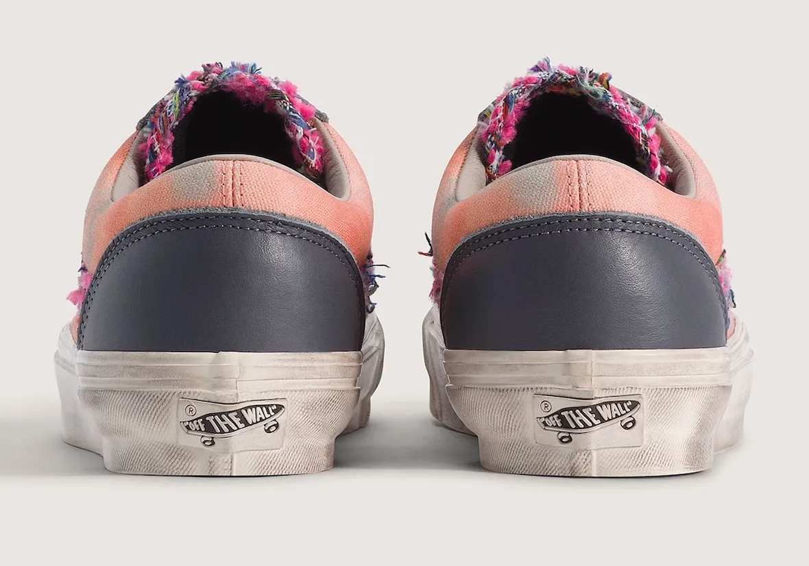 Vans Old Skool 36 Souvenir “Asphalt” 水洗做旧帆布配串珠挂饰,2026年6月25日发售插图2 Vans Old Skool 36 Souvenir “Asphalt” 水洗做旧帆布配串珠挂饰,2026年6月25日发售