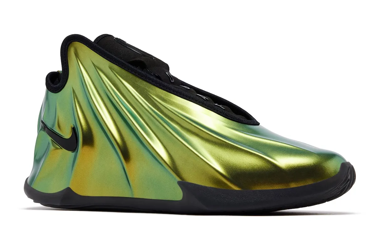 DOAF x Nike GT Future “Metallic Nova” 液态金属绿鸭毛配色限量三百双编号五月九日纽约独家首发