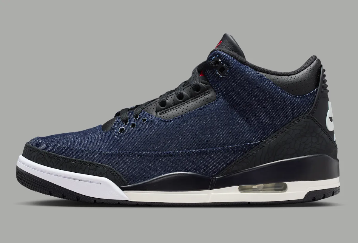 丹宁本色的叙事：Levi‘s 联名 Air Jordan 3 ‘Rigid’ 以原始靛蓝诠释工装与篮球的文化共融