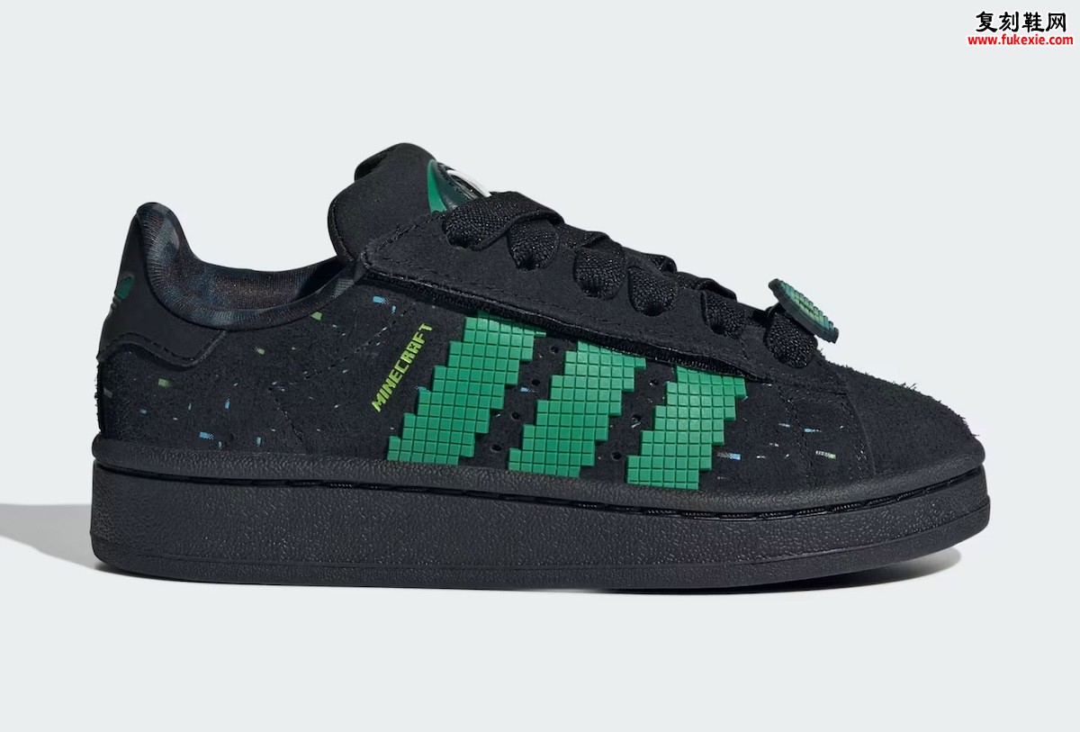阿迪达斯与《我的世界》2025假日联名系列低调上市：以像素美学与经典鞋型演绎日常化游戏潮流