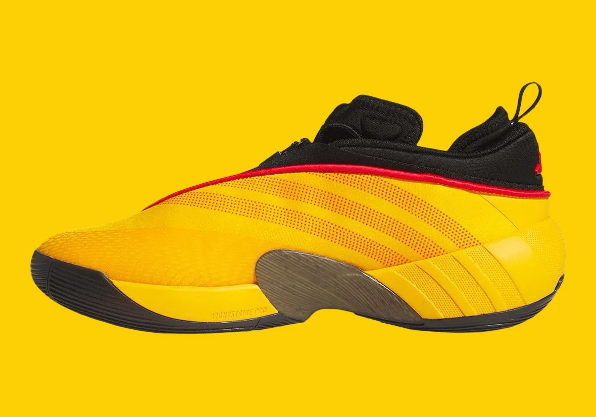 adidas DON Issue 7功夫鞋|李小龙联名拉链设计|黄黑战衣致敬