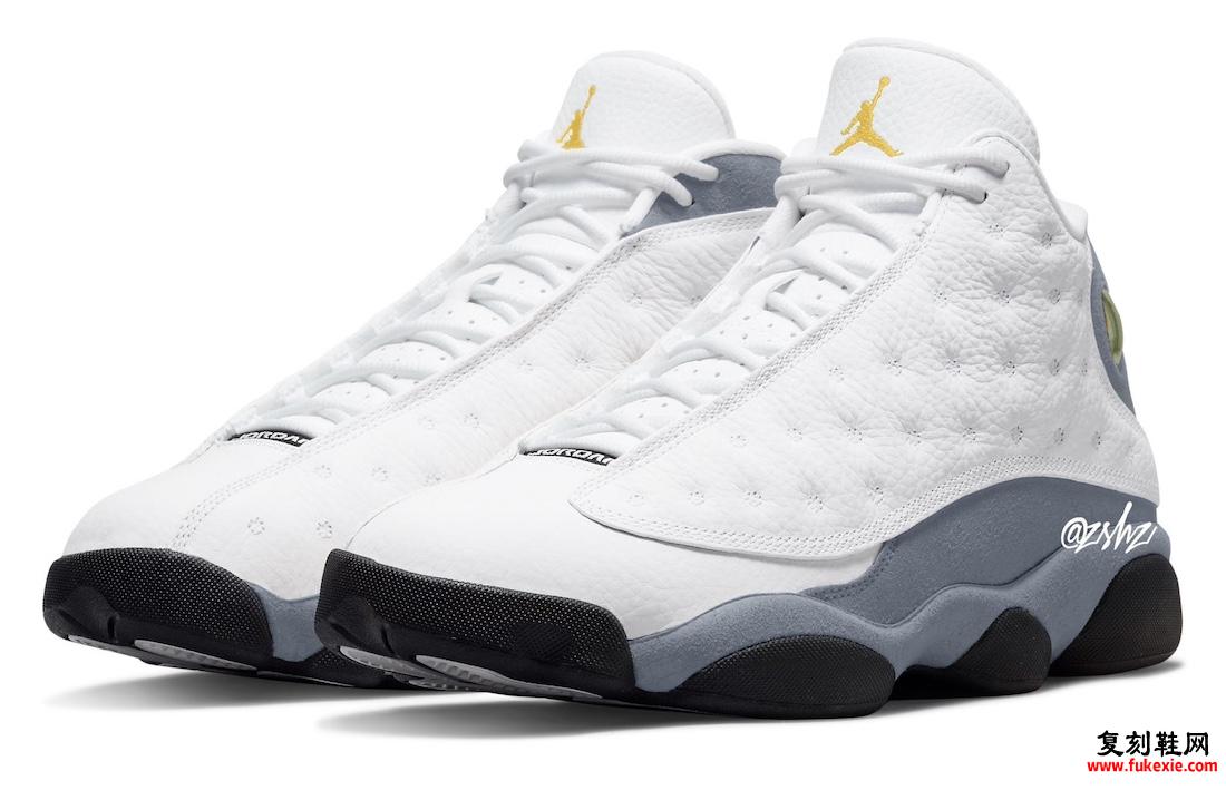 AIR JORDAN 13 “BLUE GREY” 2024 春季发售 货号：414571-170