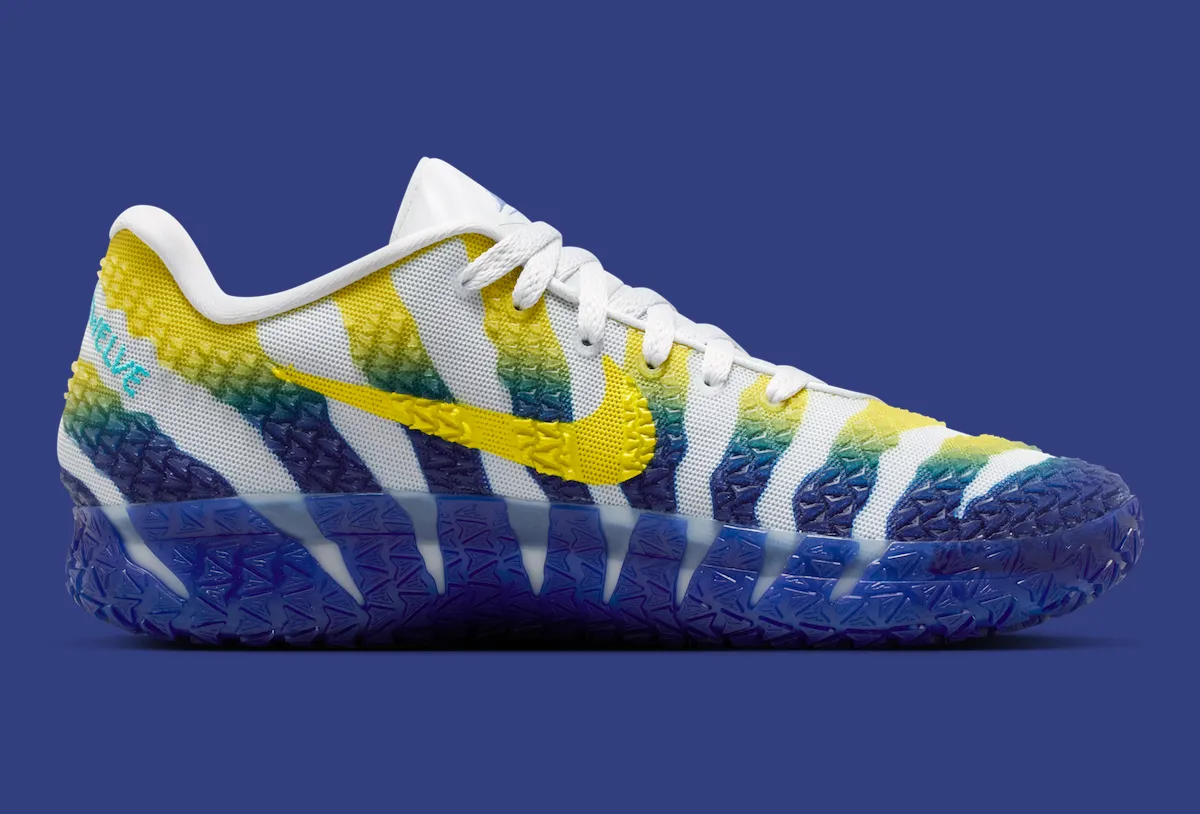 左右黄蓝渐变:Nike Ja 3 “Murray State” 三月致敬莫兰特母校