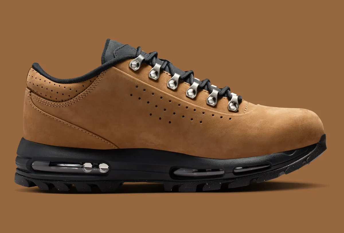 深褐演绎工装新篇：Nike Air Max Goadome Low ‘Taupe’ 以精致色调重塑2026春季街头机能