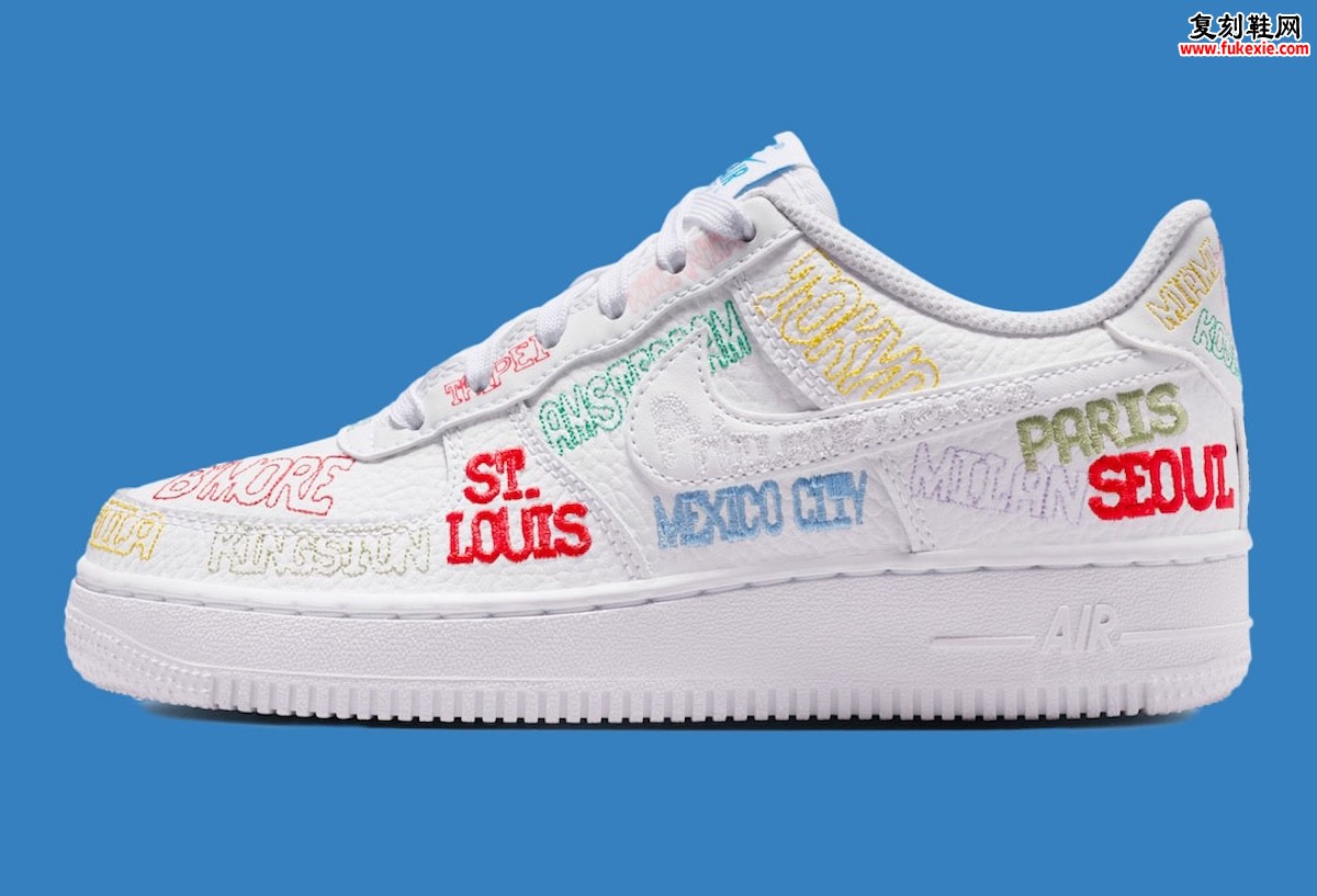 全球城市印记：Nike Air Force 1 Low “On Tour” 2026年春季发售