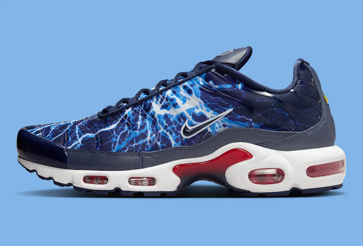 庆祝Air Max Plus 25周年，Nike推出“Eclair”配色，尽显闪电灵感与未来主义美学