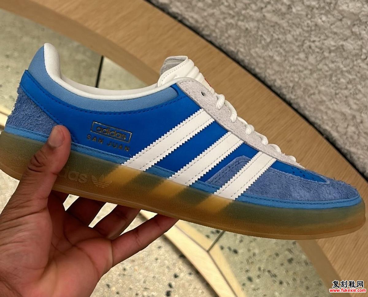 BAD BUNNY X ADIDAS GAZELLE INDOOR “SAN JUAN” 将于 2024 年 6 月发售
