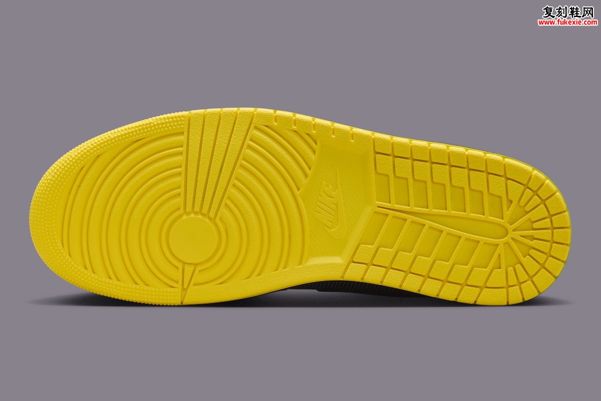 Air Jordan 1 Mid Comic Book 半色调网点拼接黑色皮革,Opti Yellow 外底,2026 年 7 月低调登场插图5 Air Jordan 1 Mid Comic Book 半色调网点拼接黑色皮革,Opti Yellow 外底,2026 年 7 月低调登场