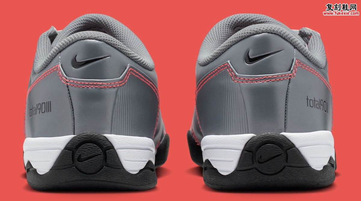 Nike Total 90 III Blends “Smoke Grey” and “Bright Crimson” “烟灰/亮绯红” 配色经典复刻