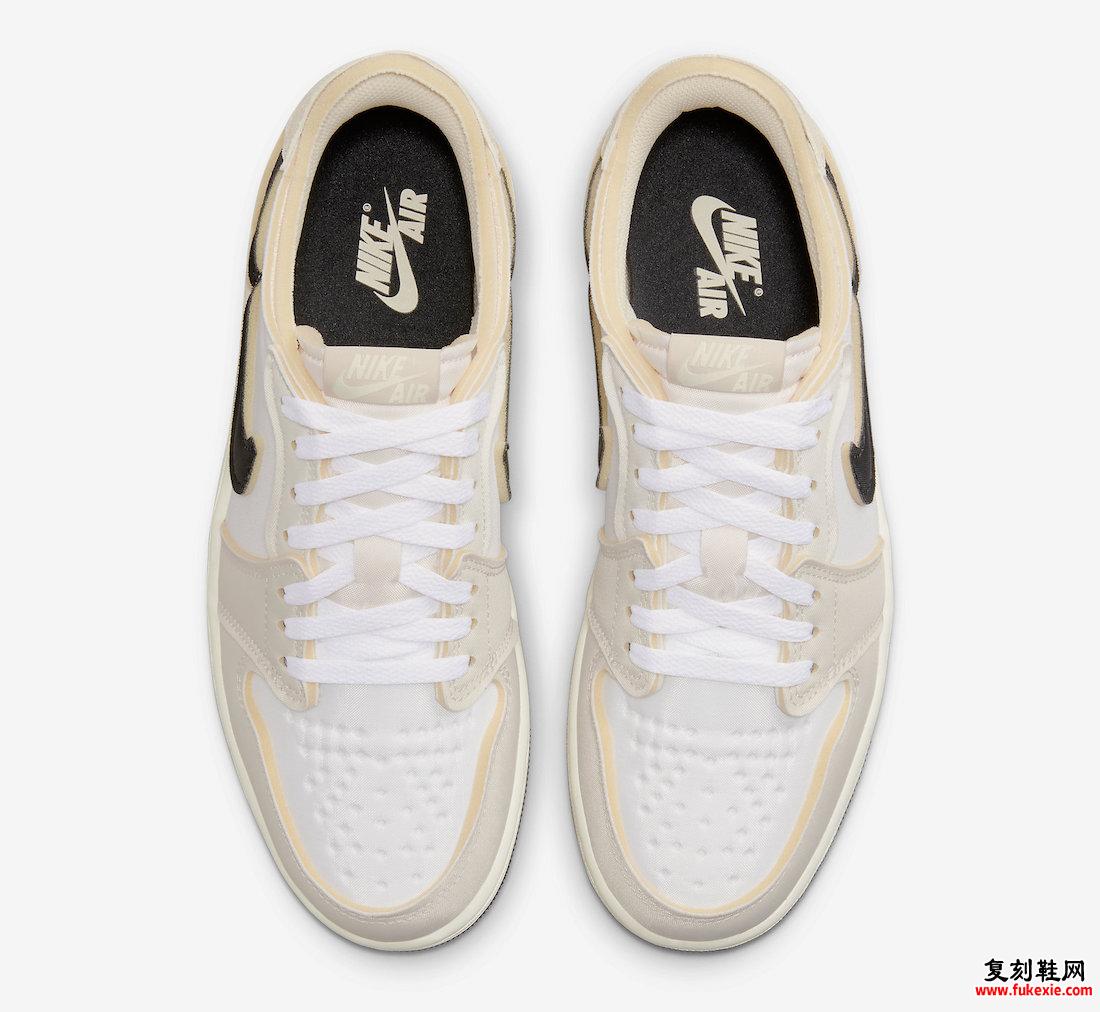 AIR JORDAN 1 LOW OG “COCONUT MILK” 官方图片 货号：DV0982-100