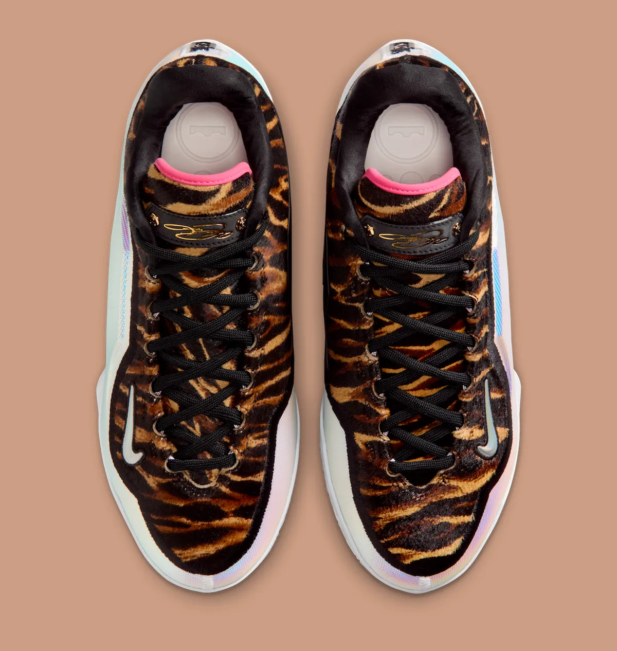 Nike LeBron 23 “Heat Wave”配色致敬热火三巨头 猎豹纹与虹彩设计重现南滩辉煌