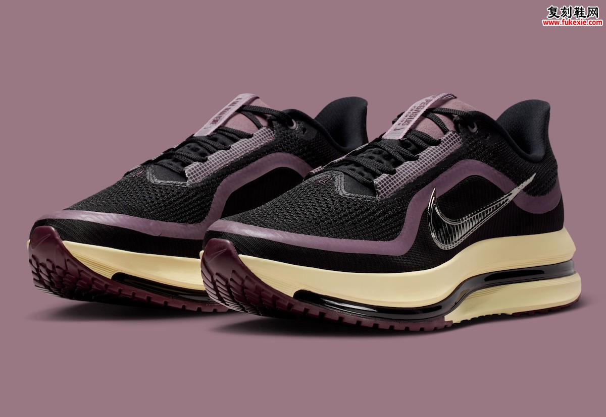 A Ma Maniére x Nike Pegasus Premium“黑酒红”配色搭载三重跑鞋科技，“Timing Is Everything”叙事美学定义2026高级跑鞋缩略图