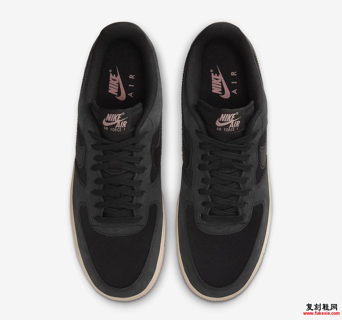 NIKE AIR FORCE 1 LOW LX“黑/红星尘”将于 2024 年春季发布货号:FB8876-001