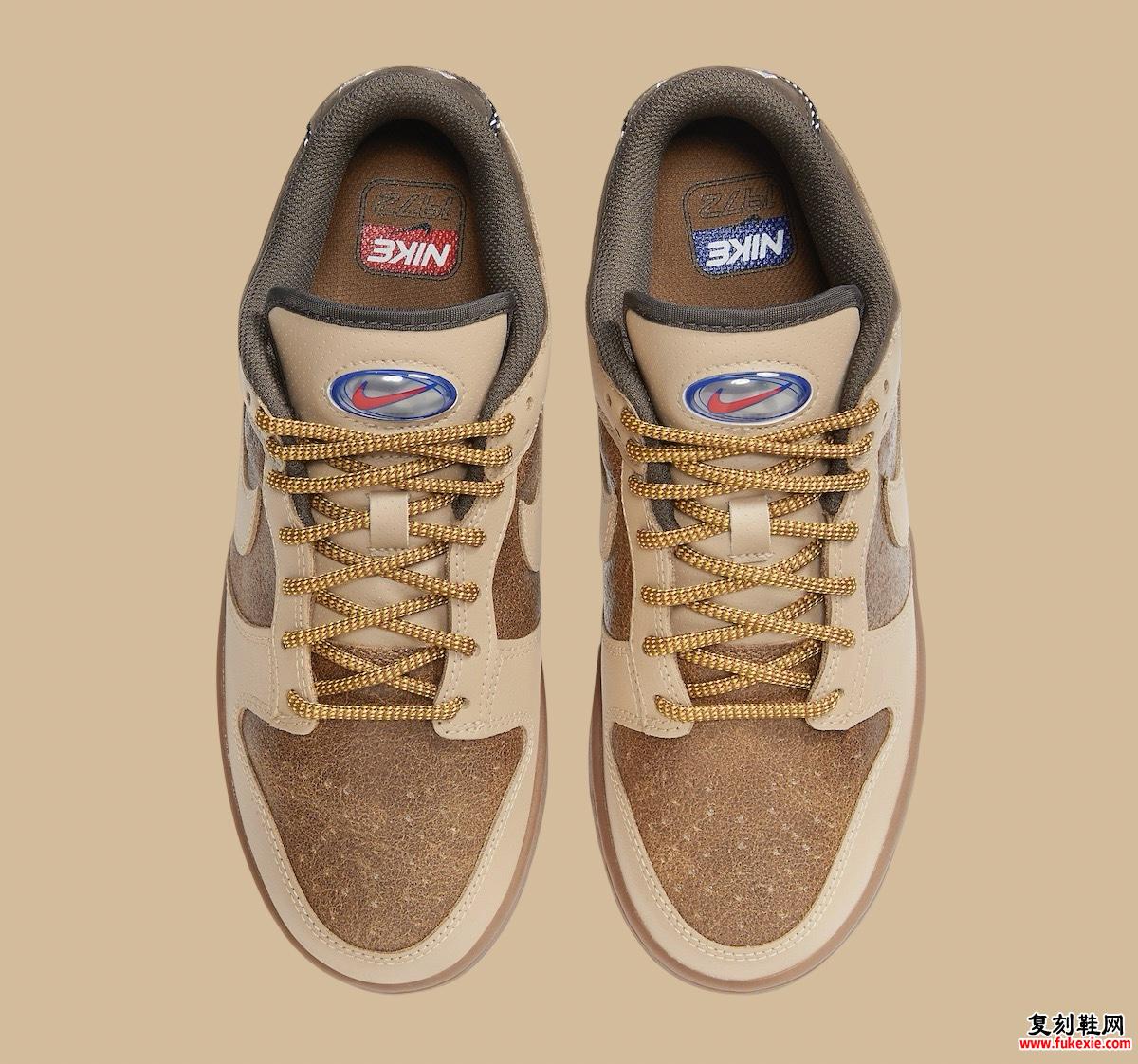 NIKE DUNK LOW LX “HEMP/LIGHT BRITAIN TAN” 加入 1972 系列 货号：HF5718-929