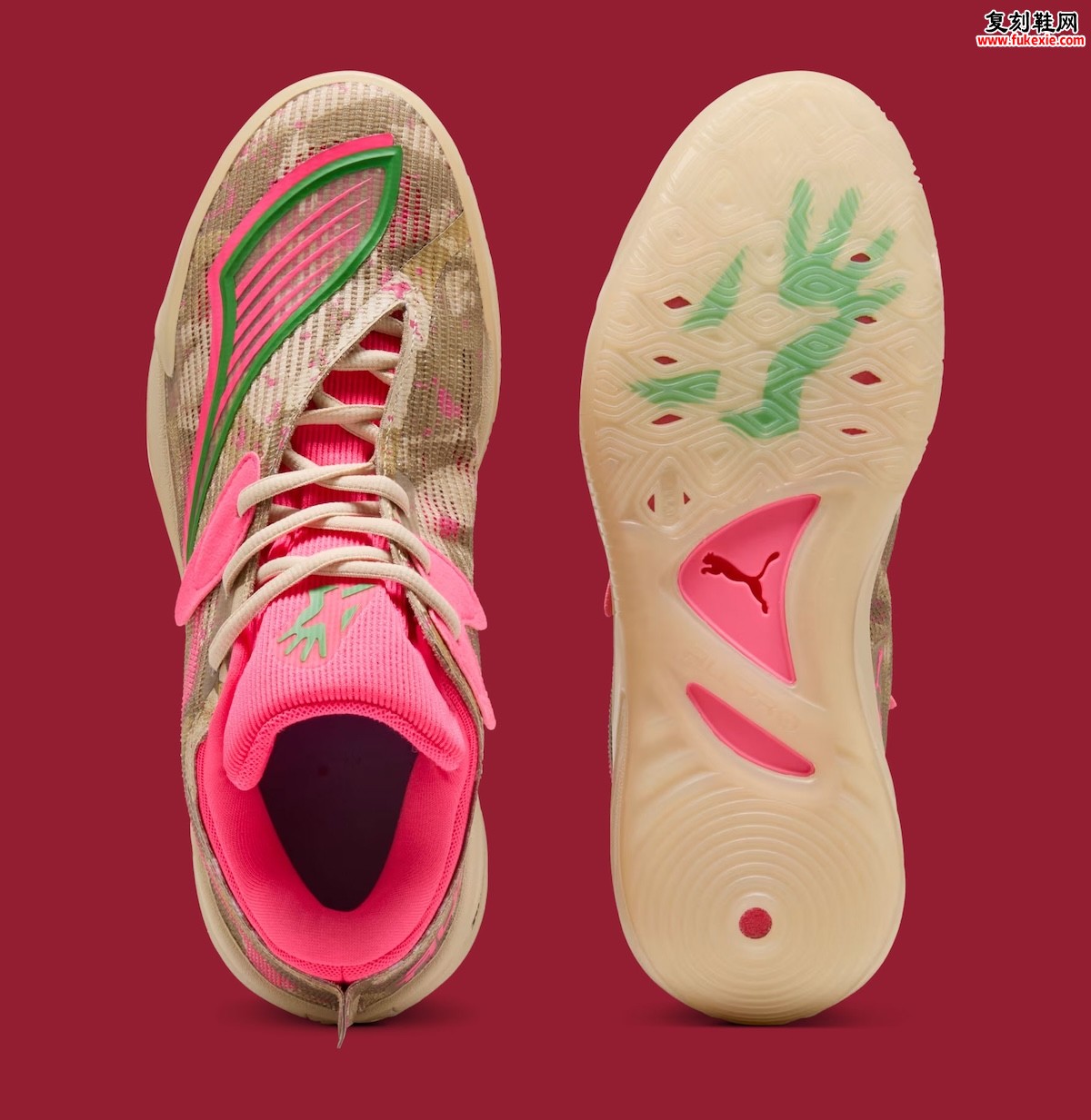 从赛场到鞋面：PUMA All-Pro NITRO 2 ‘Flau‘jae Johnson’ PE 以大地色系与个人符号致敬新生代力量