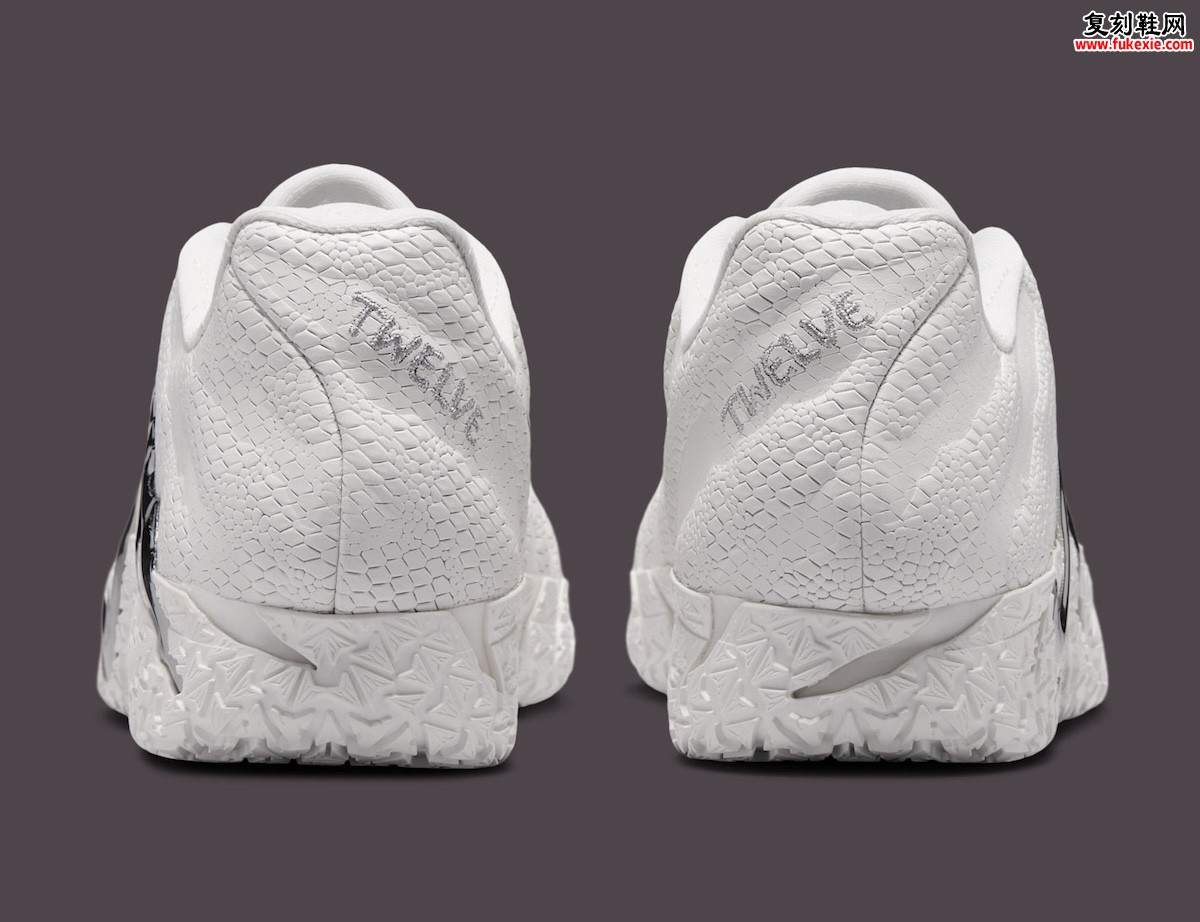 Nike Ja 3 White Label 官方图辑释出!鳞纹鞋面配镀铬细节,莫兰特三代收官配色抢先看插图4 Nike Ja 3 White Label 官方图辑释出!鳞纹鞋面配镀铬细节,莫兰特三代收官配色抢先看