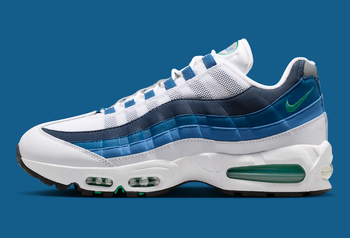 Nike Air Max 95 Big Bubble “Slate” 石板蓝配色首度搭载放大气垫科技荣耀5月7日回归