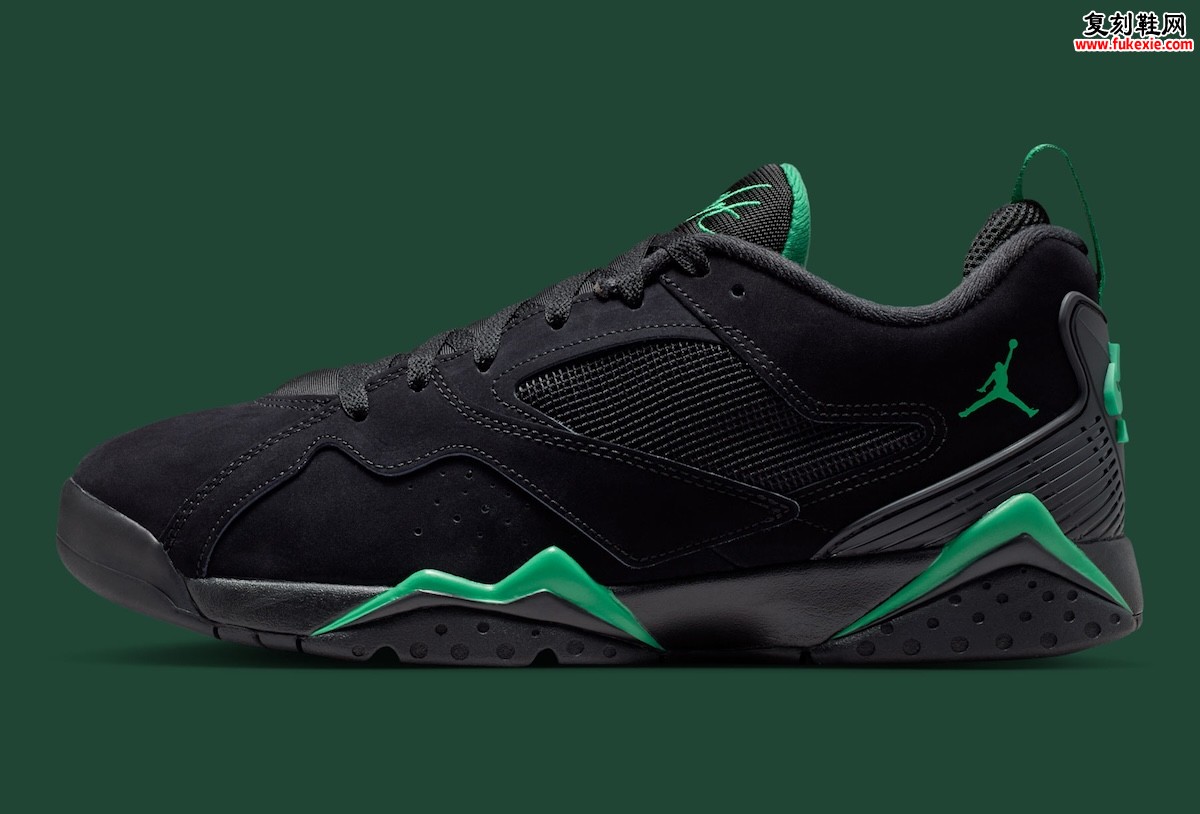 Jordan MVP 92 “Celtics” 凯尔特人配色夏日炸场，黑绿撞色融合AJ经典基因，幸运绿细节致敬绿军荣耀