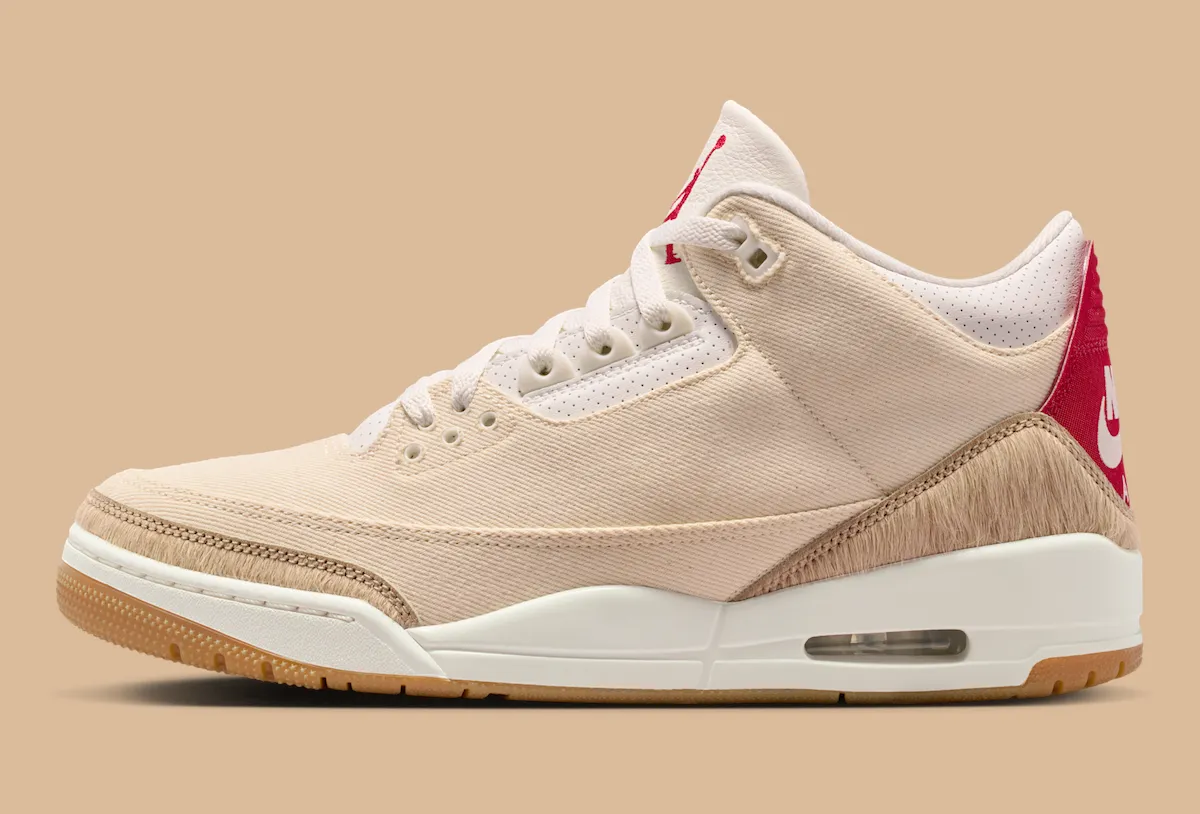 Levi’s x Air Jordan 3 “Year of the Horse”Levi‘s联名Air Jordan 3 ‘马年’ 以工艺叙事开启2026农历新年篇章