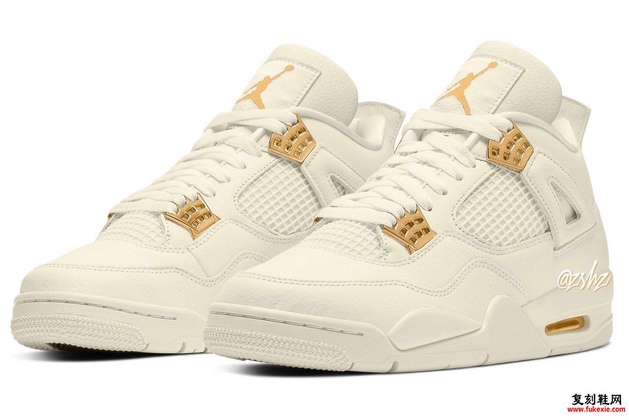 Air Jordan 4 WMNS “Sail” 将于 2024年3 月 16 日发售 货号：AQ9129-170