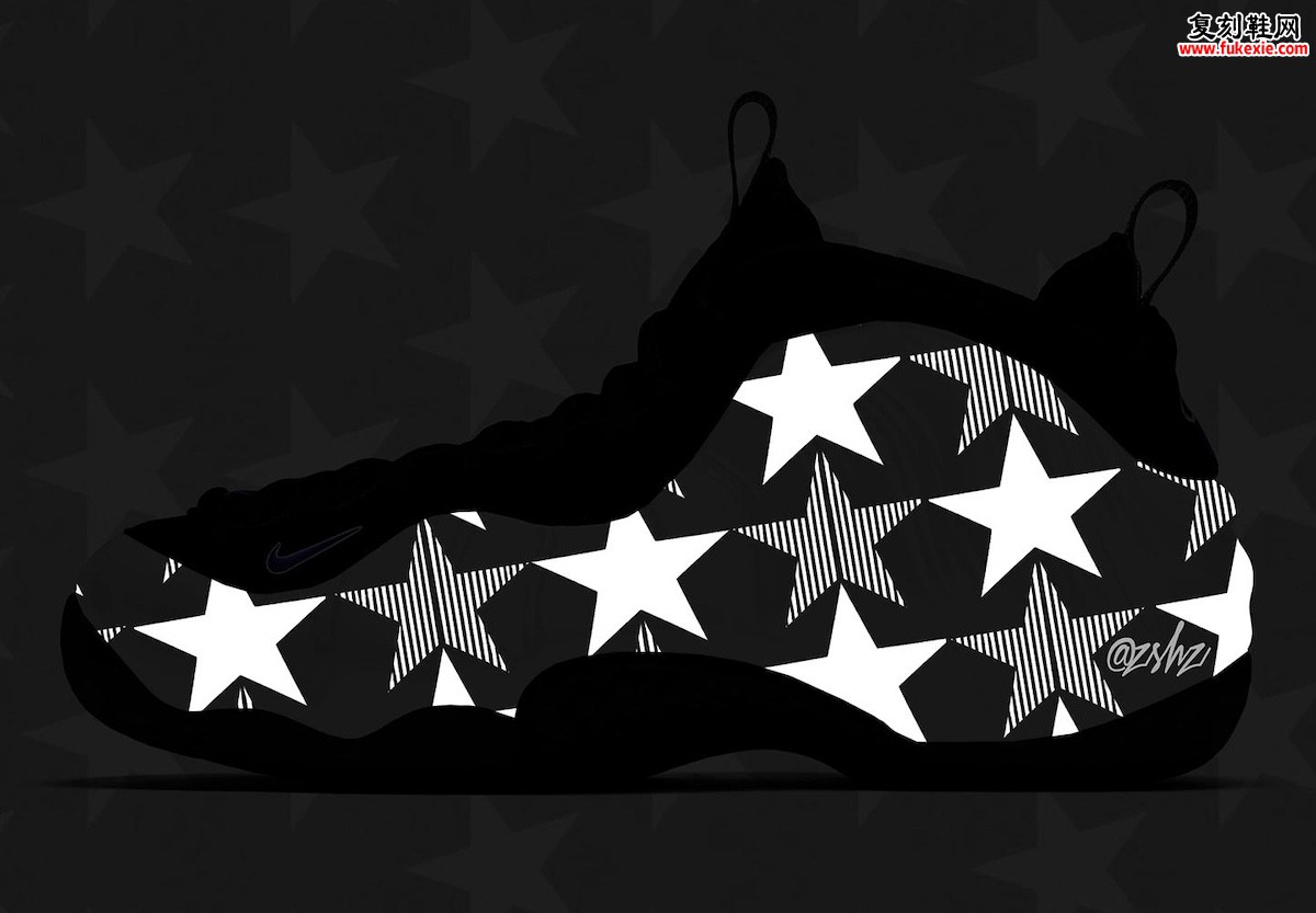 Nike Air Foamposite One “30th Anniversary” 为纪念1997年横空出世三十周年星辰皇家蓝魔术纪念配色2027夏季震撼回归
