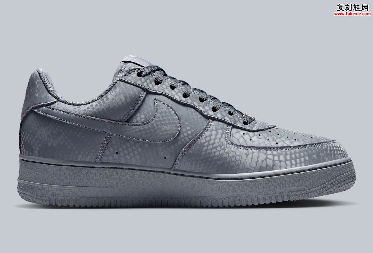 静默的曼巴印记：Nike Kobe Air Force 1 Low ‘冷灰’ 以细腻纹理与克制美学完成致敬