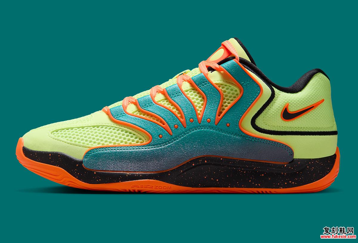 Nike KD 18「Liquid Lime」首发解析:复古越野基因与顶级性能的融合