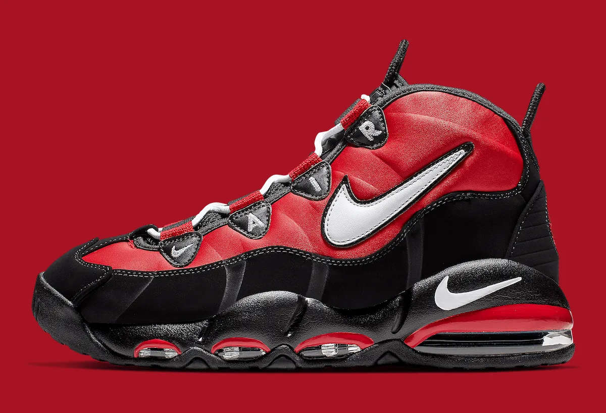 Nike Air Max Uptempo 95公牛复刻|全掌可视气垫+麂皮鞋面|2026春季发售