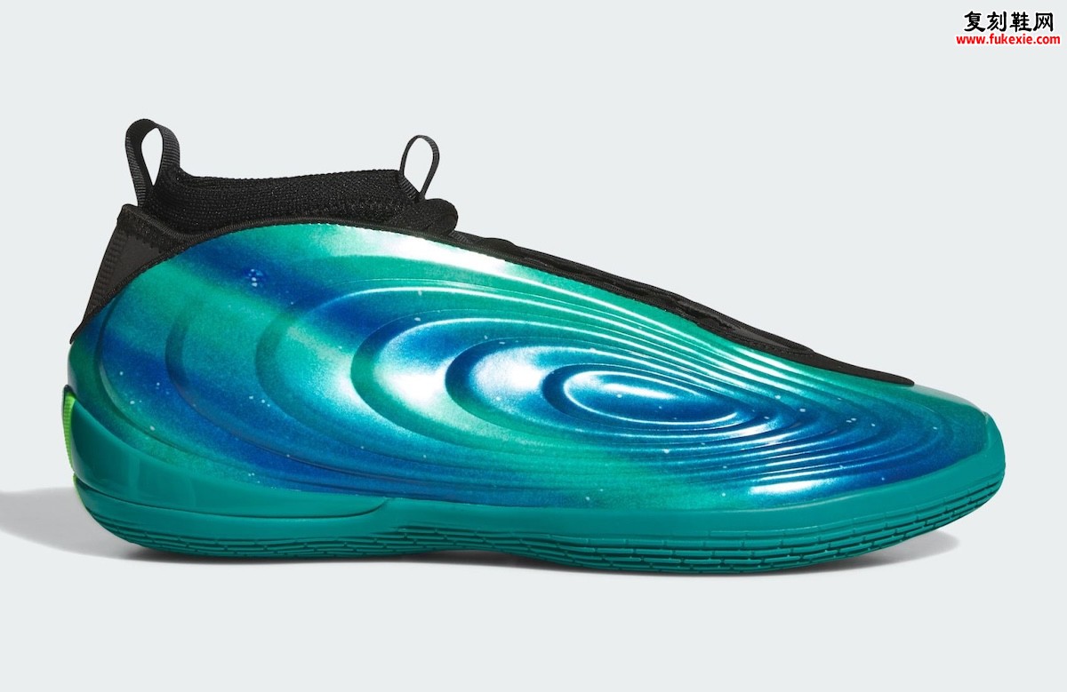 adidas Harden Vol 10 Northern Lights 极光配色发售日期2026年8月1日缩略图