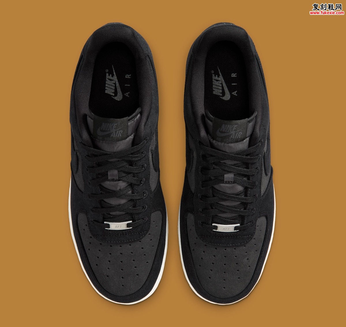 Nike Air Force 1 Low “Black Canvas” 帆布黑魂 以哑光质感重塑全黑经典夏日松弛感