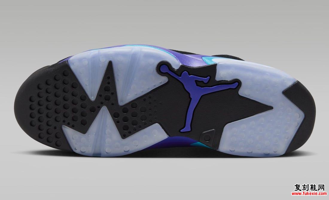 AIR JORDAN 6 “AQUA” 10 月 7 日发售 货号：CT8529-004