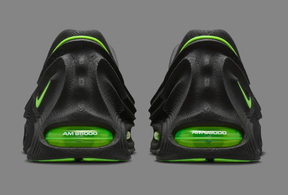 Nike Air Max 95000 “Black/Volt” 黑黄配色11月28日发售 3D打印技术重塑经典