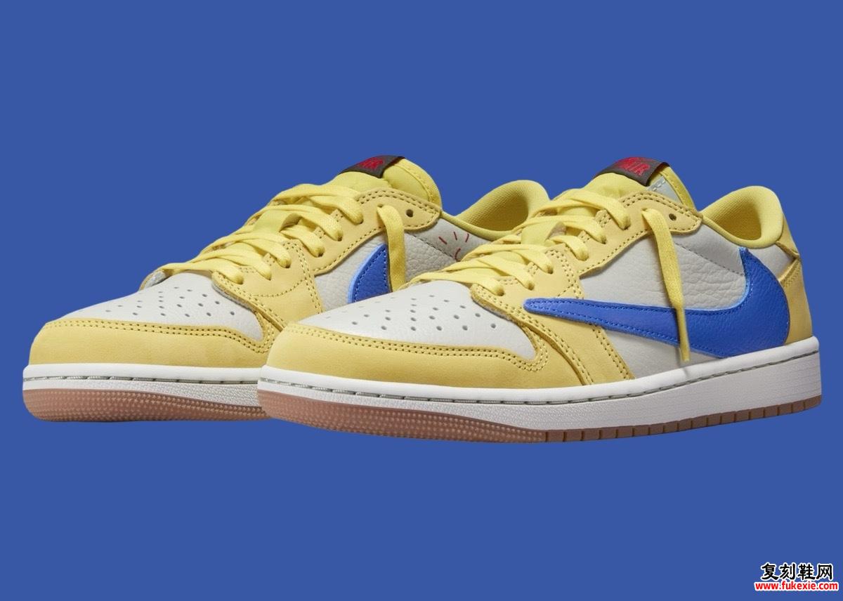 TRAVIS SCOTT X AIR JORDAN 1 LOW OG “CANARY” 将于 2024 年 5 月发售