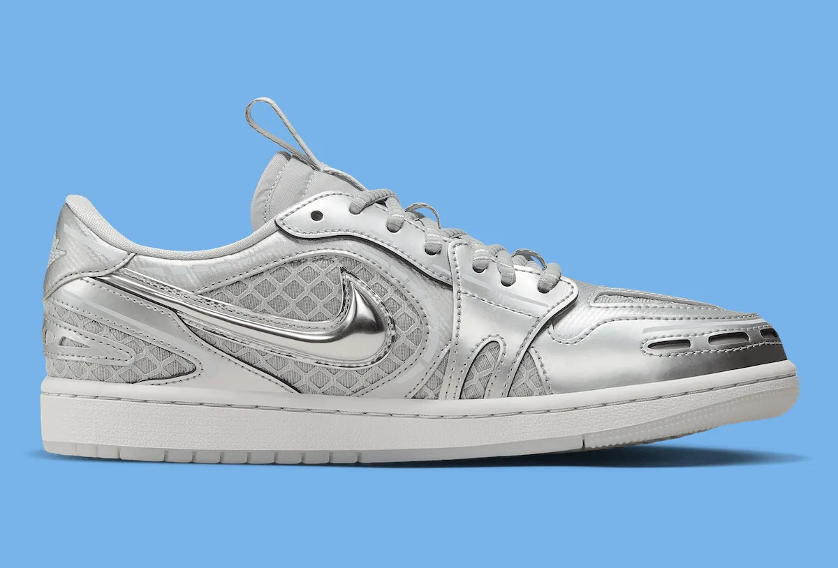 Air Jordan 1 Low MM V3 “Metallic Silver” 2025秋季深度解析：未来主义与解构美学的碰撞