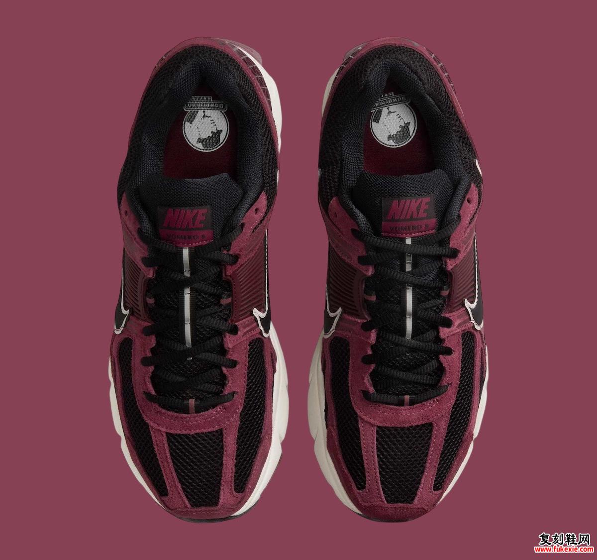 Nike Zoom Vomero 5 “Dark Team Red” 将于 2025 年春季发布 货号：HF1553-601