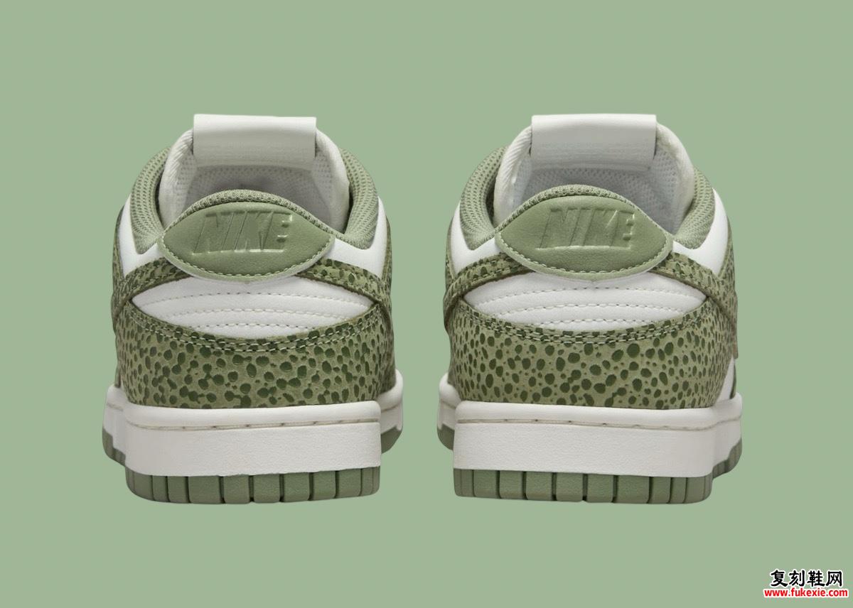 NIKE DUNK LOW SAFARI “OIL GREEN” 将于 2024 年秋季发售 货号：FV6516-300