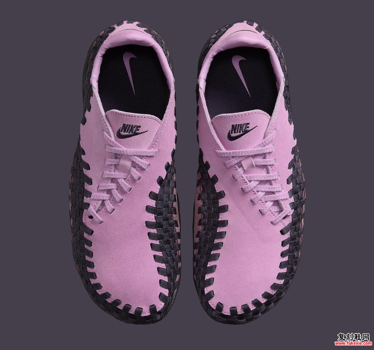NIKE AIR FOOTSCAPE “BEYOND PINK”系列 2024 年秋季发售 货号:HM0961-600
