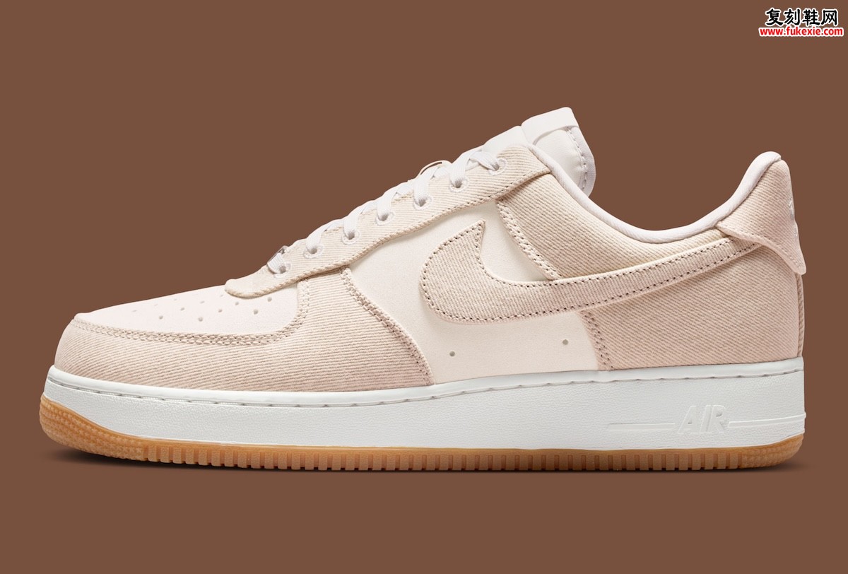 Nike Air Force 1 Low “Vast Grey/Summit White”2026年夏季发售,皮革拼接织物搭配Gum生胶外底