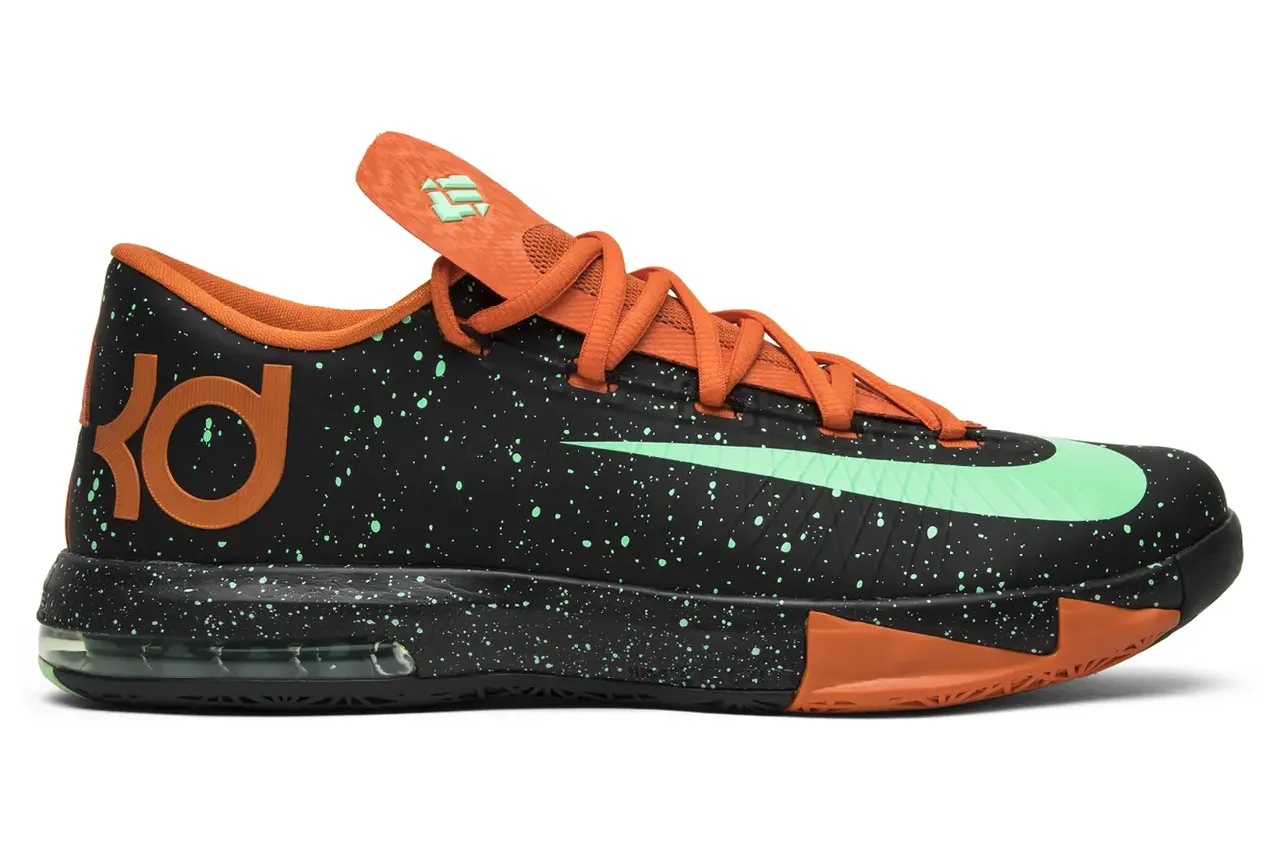 Nike KD 6 ‘Texas’ 12月1日复刻,用夜光细节与橙色血脉致敬杜兰特的长角牛岁月
