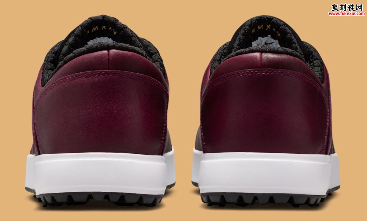 乔丹Nu Retro 1 Low Golf波尔多配色 酒红灵感融合高尔夫与街头美学